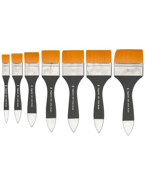 Bigpoint 205 Serisi Sentetik Kıl Zemin Fırçası No: 80mm x 12 Adet