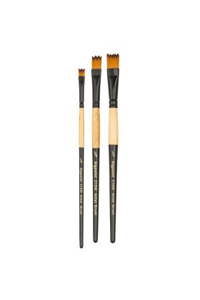 Bigpoint 215W Serisi Sentetik Kıl Dalga Fırça No: 1/2 x 12 Adet