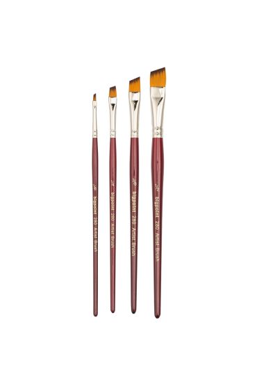 Bigpoint 280 Serisi Sentetik Yan Kesik Fırça No: 1/8 x 12 Adet