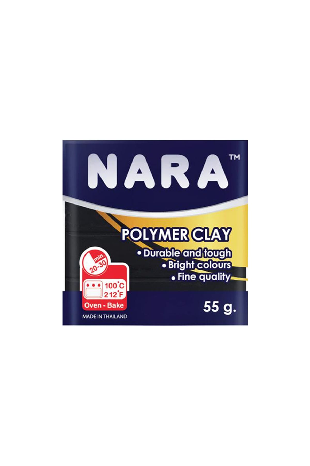 Nara Polimer Kil 55 Gram PM24 Black x 6 Adet