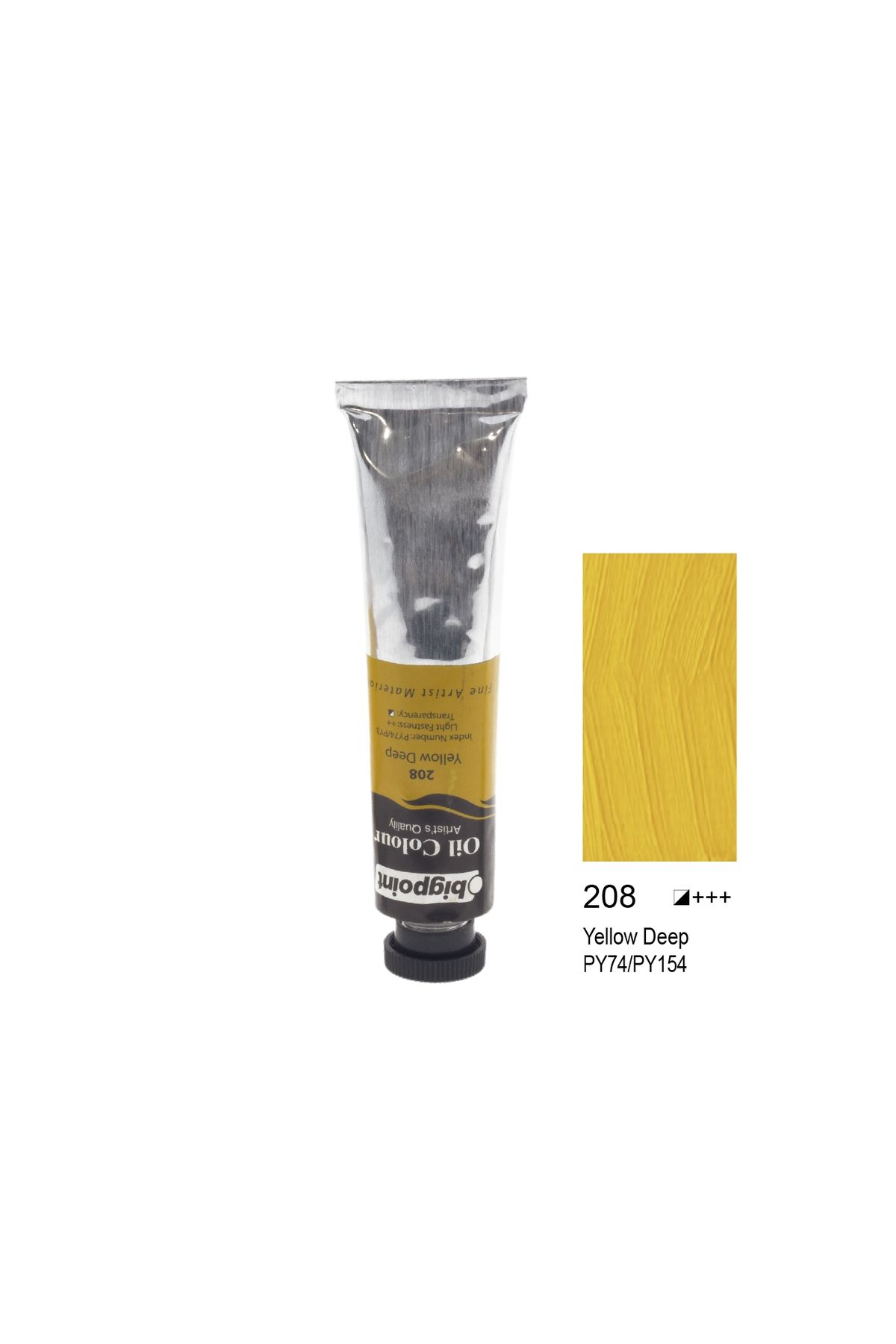 Bigpoint Yağlı Boya 45 ml Yellow Deep 208 x 6 Adet