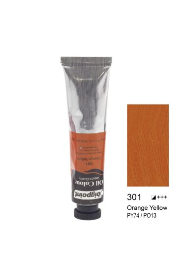 Bigpoint Yağlı Boya 45 ml Orange Yellow 301 x 6 Adet