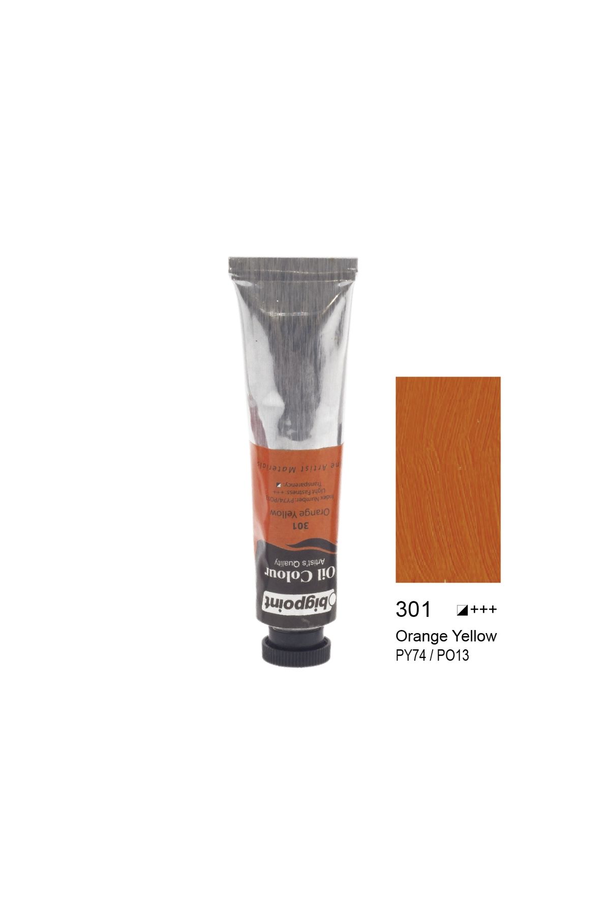 Bigpoint Yağlı Boya 45 ml Orange Yellow 301 x 6 Adet