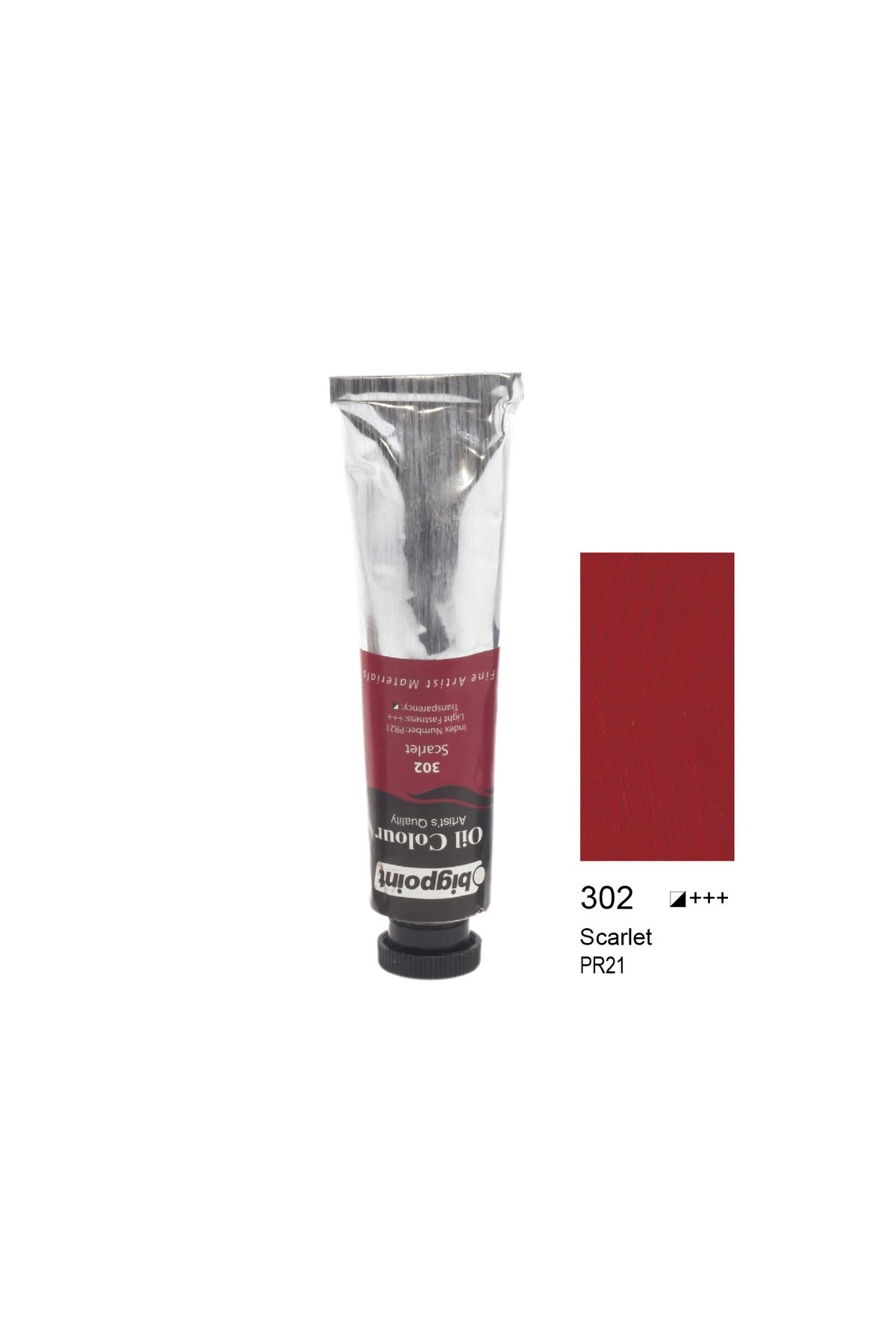 Bigpoint Yağlı Boya 45 ml Scarlet 302 x 6 Adet