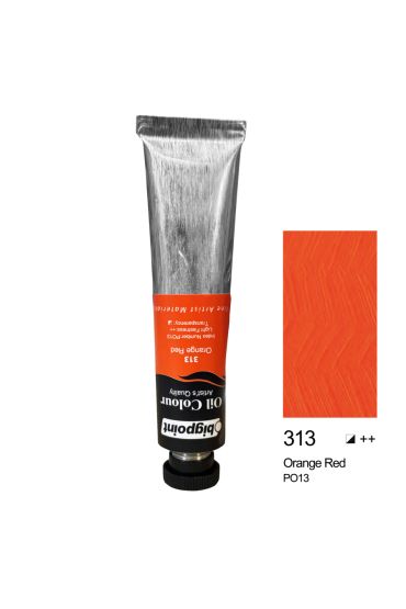 Bigpoint Yağlı Boya 45 ml Orange Red 313 x 6 Adet