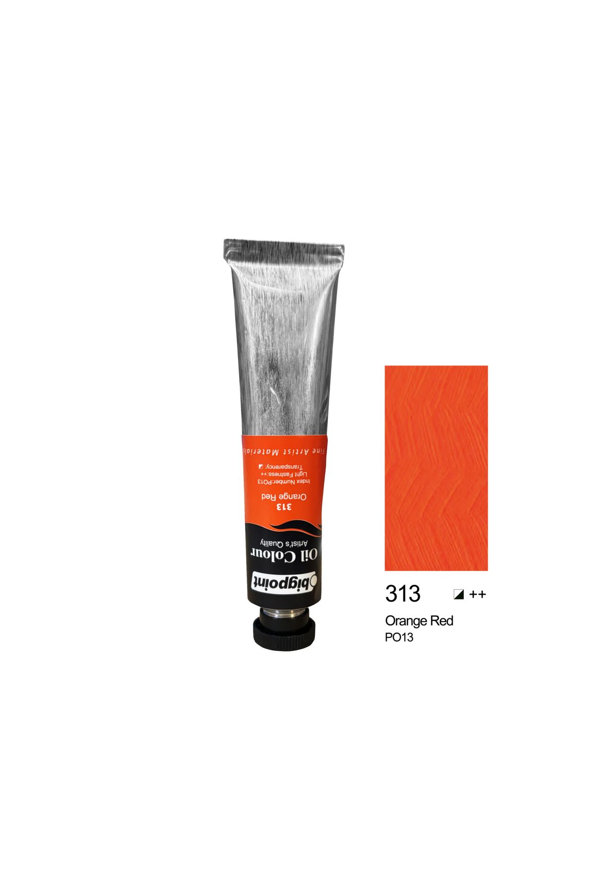 Bigpoint Yağlı Boya 45 ml Orange Red 313 x 6 Adet