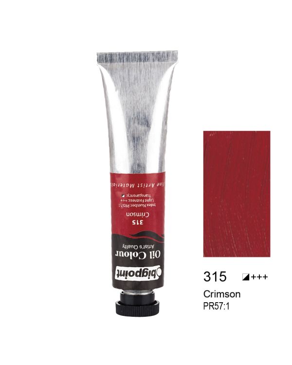 Bigpoint Yağlı Boya 45 ml Crimson 315 x 6 Adet