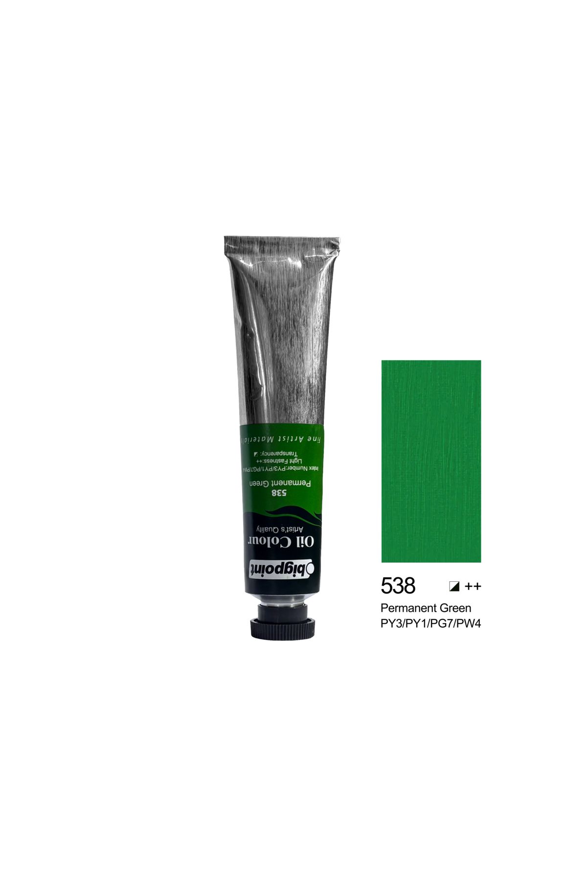 Bigpoint Yağlı Boya 45 ml Permanent Green 538 x 6 Adet