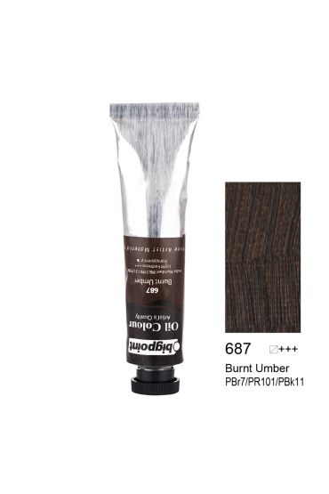 Bigpoint Yağlı Boya 45 ml Burnt Umber 687 x 6 Adet