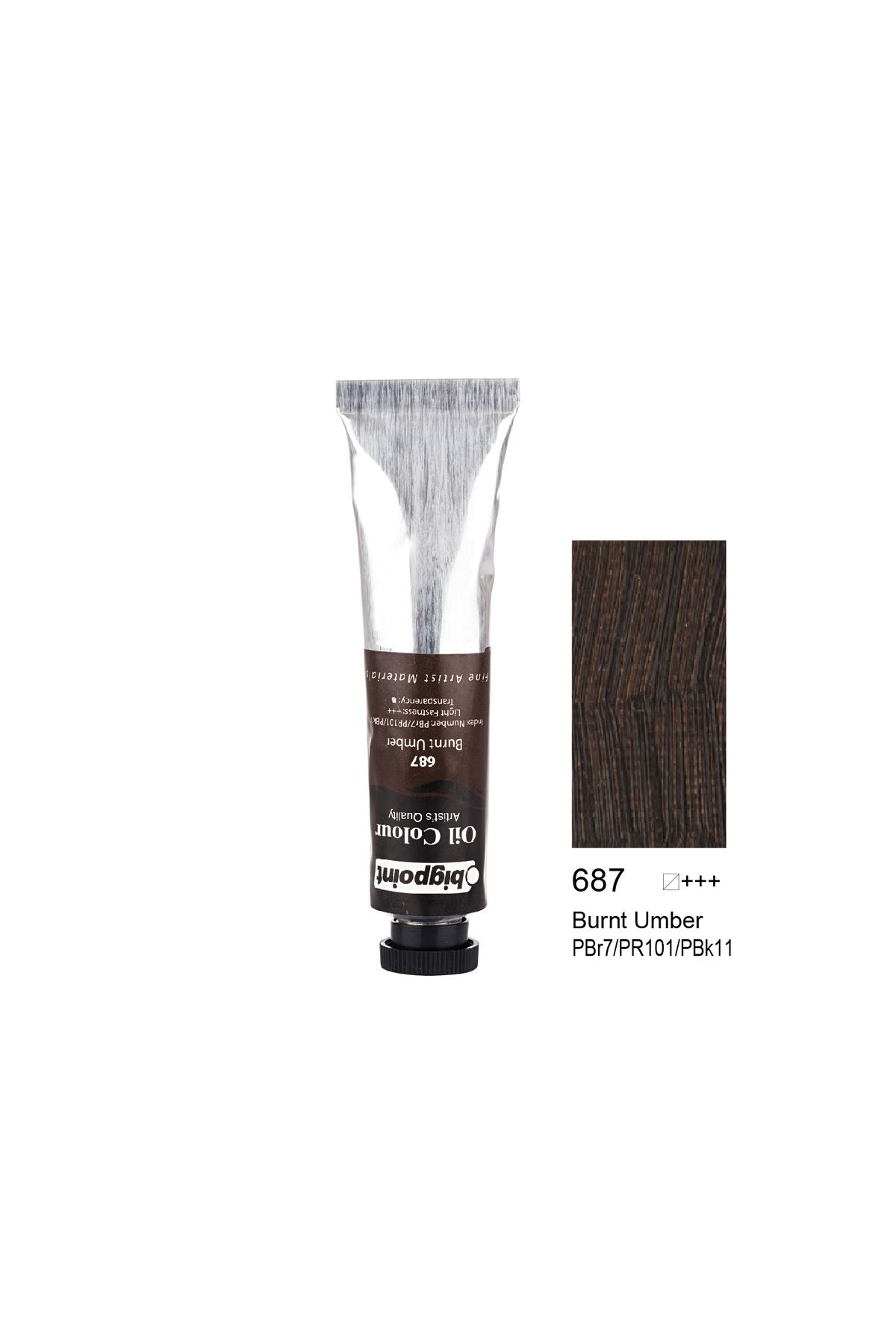Bigpoint Yağlı Boya 45 ml Burnt Umber 687 x 6 Adet