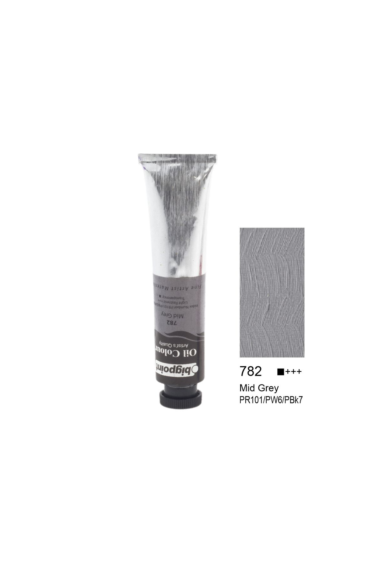 Bigpoint Yağlı Boya 45 ml Middle Grey 782 x 6 Adet