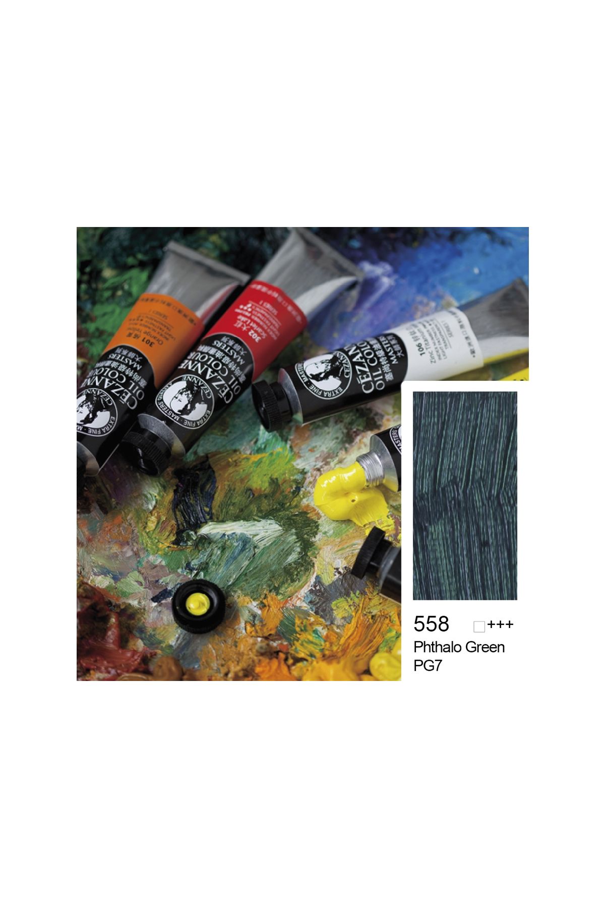 Bigpoint Cezanne Extra Fine Yağlı Boya 45 ml Phthalo Green 558 x 6 Adet