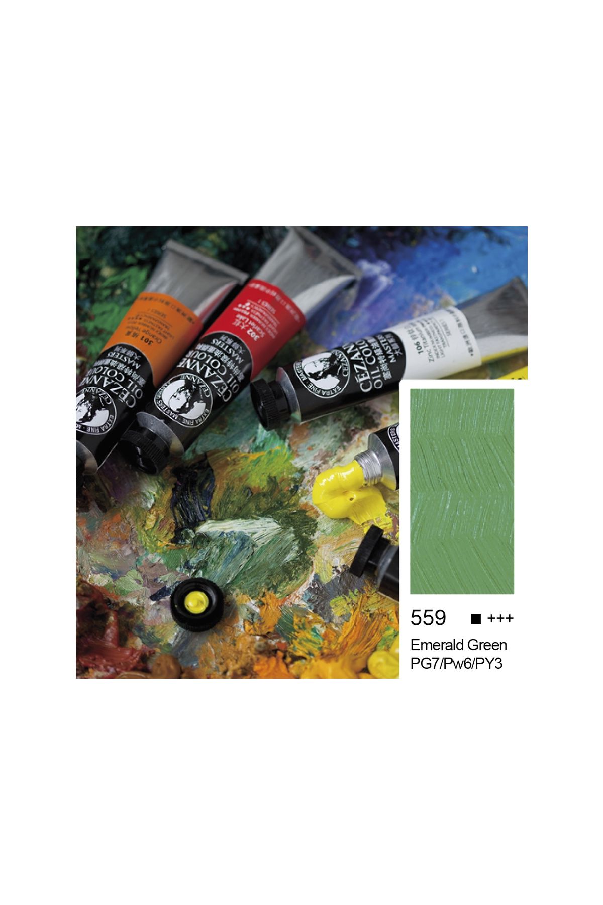 Bigpoint Cezanne Extra Fine Yağlı Boya 45 ml Emerald Green 559 x 6 Adet