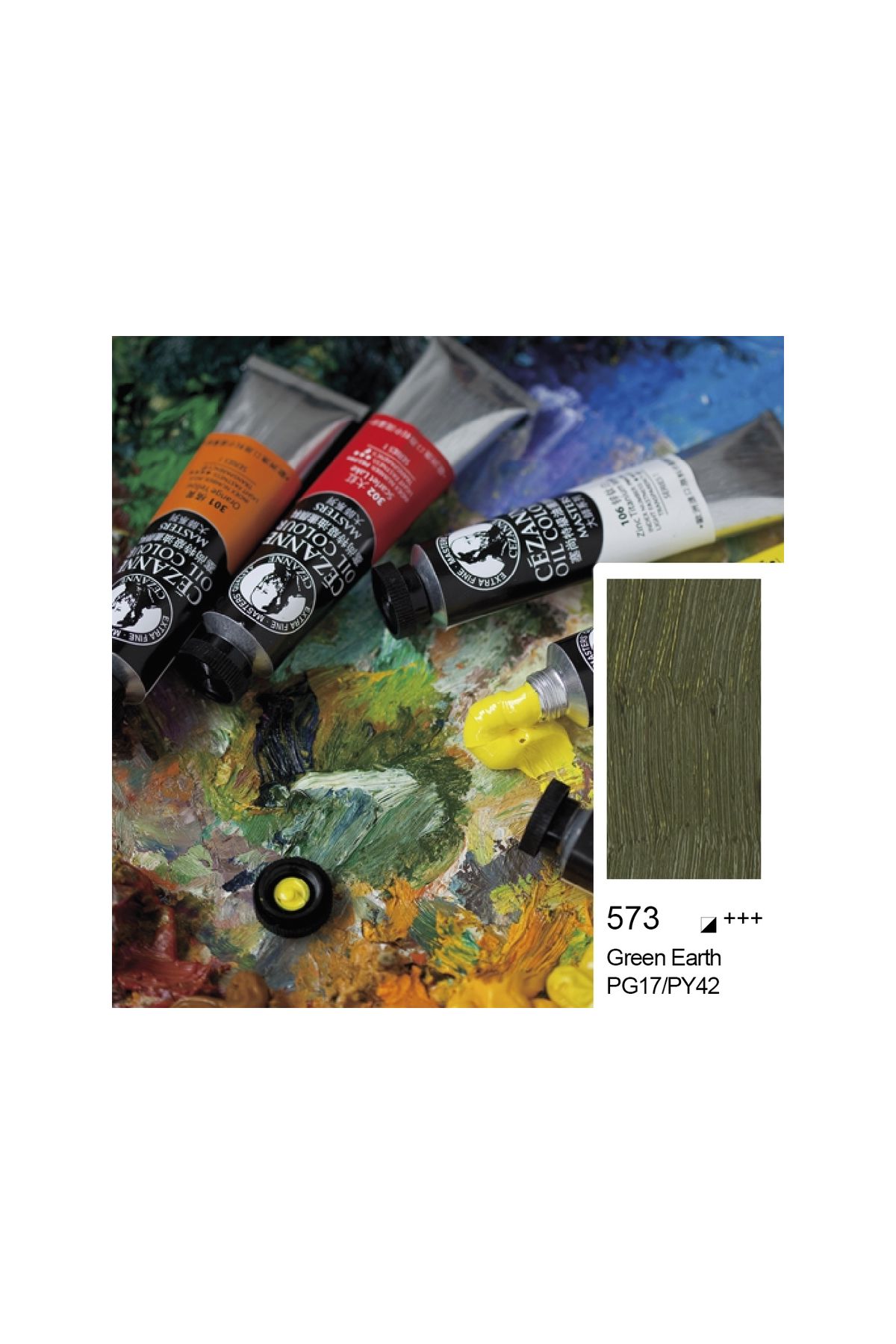 Bigpoint Cezanne Extra Fine Yağlı Boya 45 ml Green Earth 573 x 6 Adet