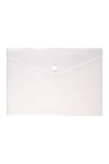 Lotte Çıtçıtlı Dosya A4 Şeffaf x 24 Adet