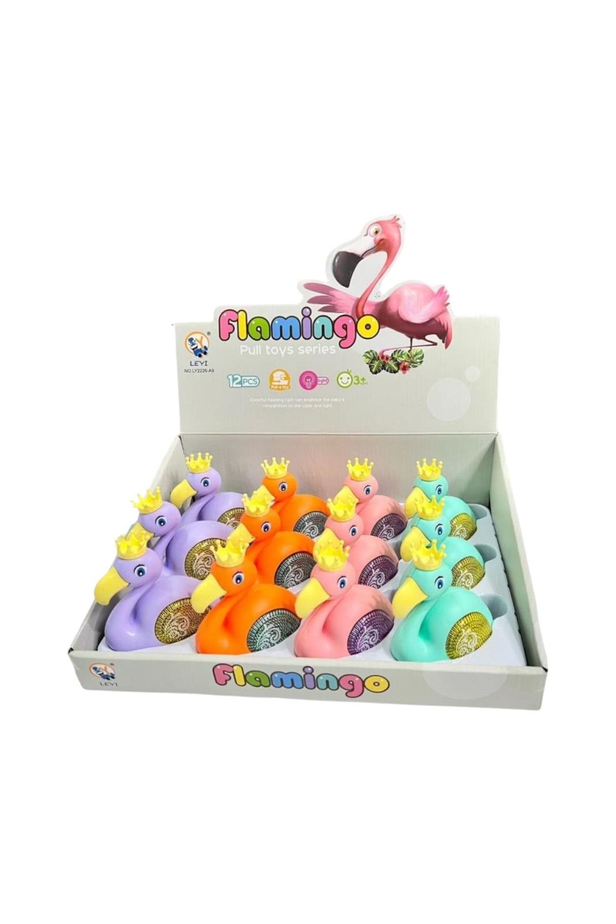 - SEVIMLI FLAMİNGO KURMALI IŞIKLI