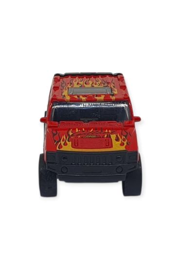 Çek Bırak Araba Metal -K137A7 - Kırmızı