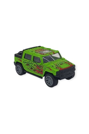 Çek Bırak Araba Metal -K137A7 - Yeşil