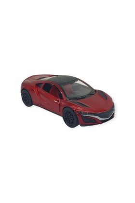 Çek Bırak Araba Metal - 3691C - Kırmızı