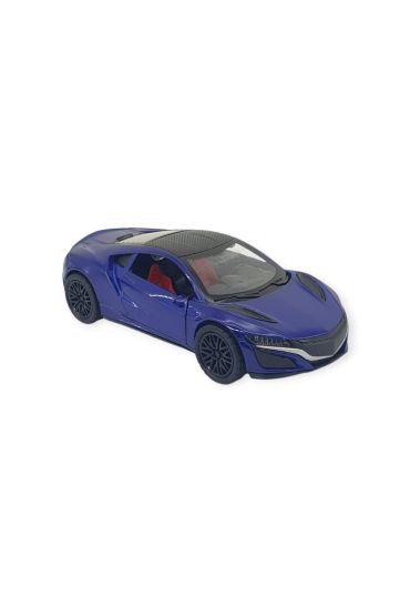 Çek Bırak Araba Metal - 3691C - Mavi