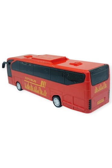 Sürtmeli Tur Otobüsü - 23 cm - Kırmızı