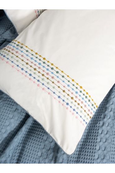 Aura Çift Kişilik Pike Takımı Pebble İndigo