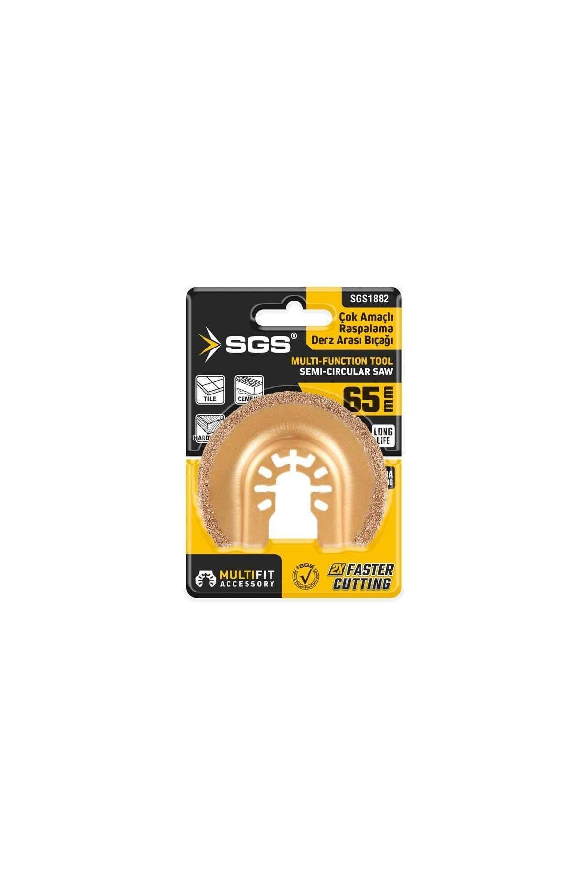  1882 Derz Arası Raspalama Bıçağı 65 mm Karbür