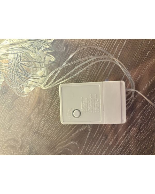 3 x 3 Perde Led 240 Led Sarı Işık MZ-14-7