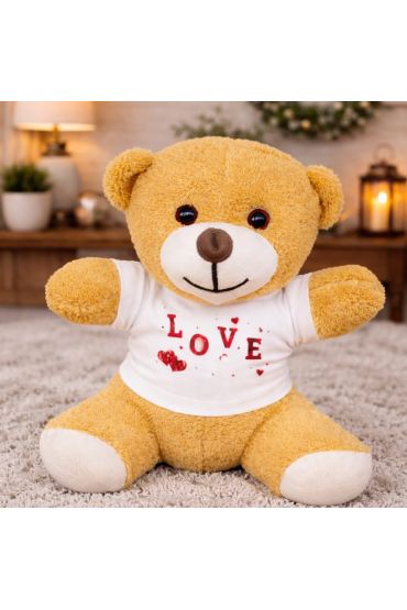 Tişörtlü Sevimli Oyuncak Ayı