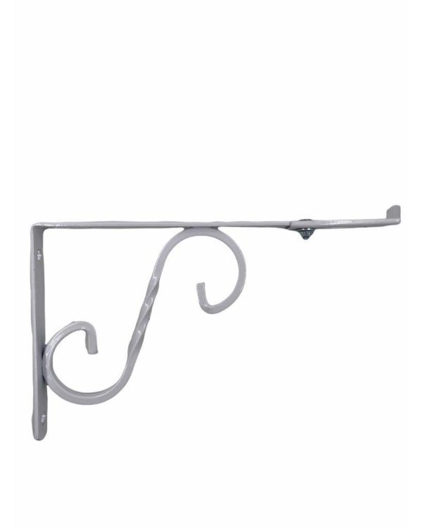 Ayarlı Ferforje Raf Altı No:1 Beyaz