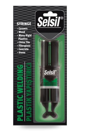 Selsil Enjektör Tip Plastik Yapıştırıcı 28 gr