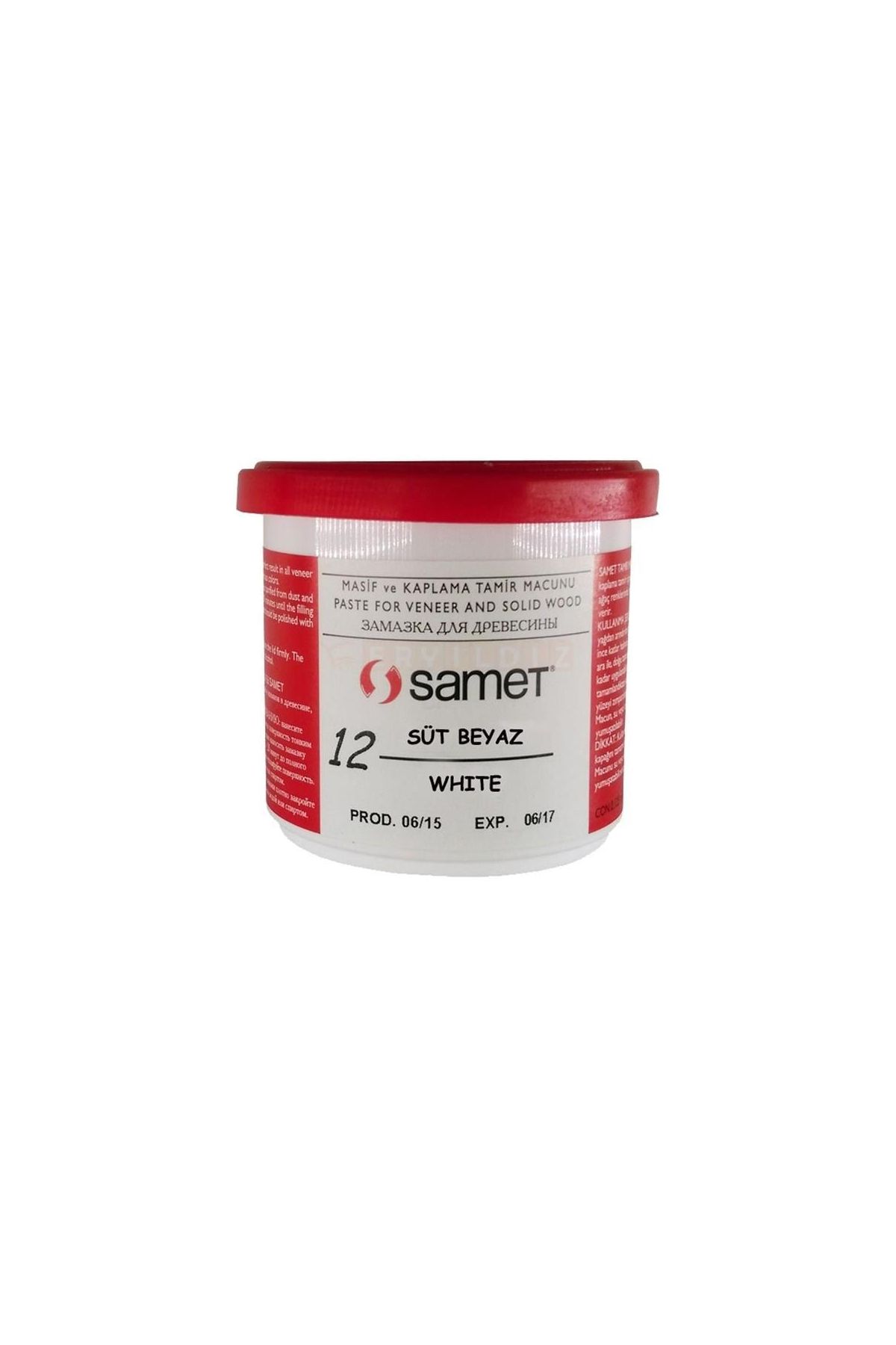 Samet Süt Beyaz Tamir Macunu 200 gr