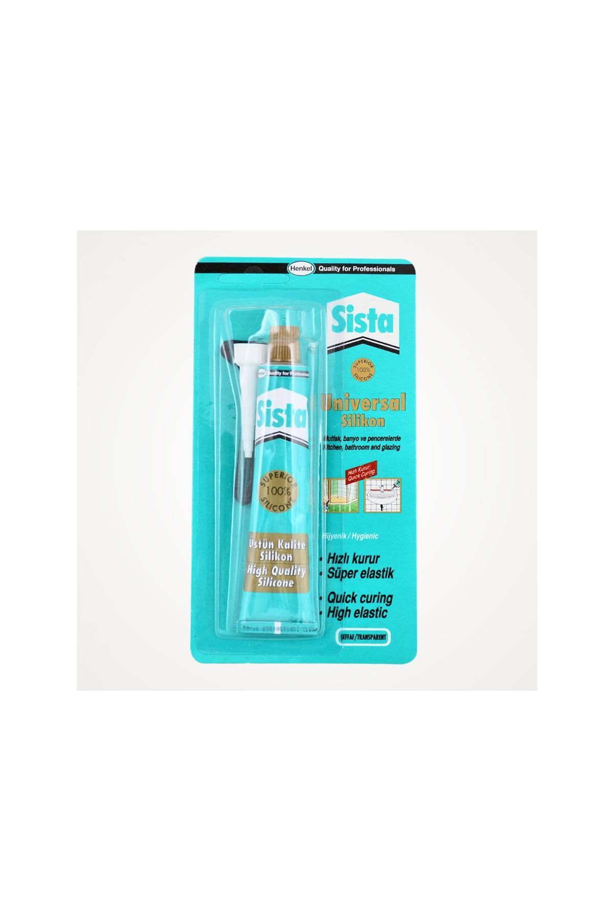 Sista Üniversal Silikon Tüp 50 Gr Şeffaf