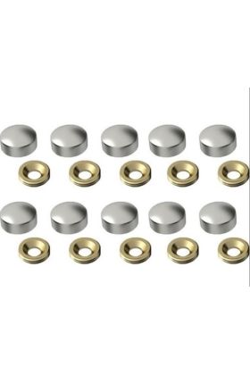 Krom Vida Tapası 20 mm 10 Adet