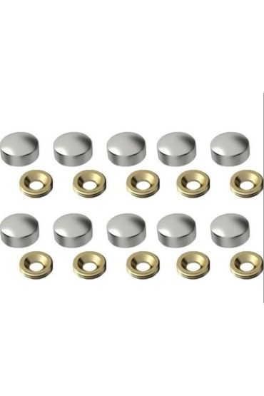 Krom Vida Tapası 20 mm 10 Adet