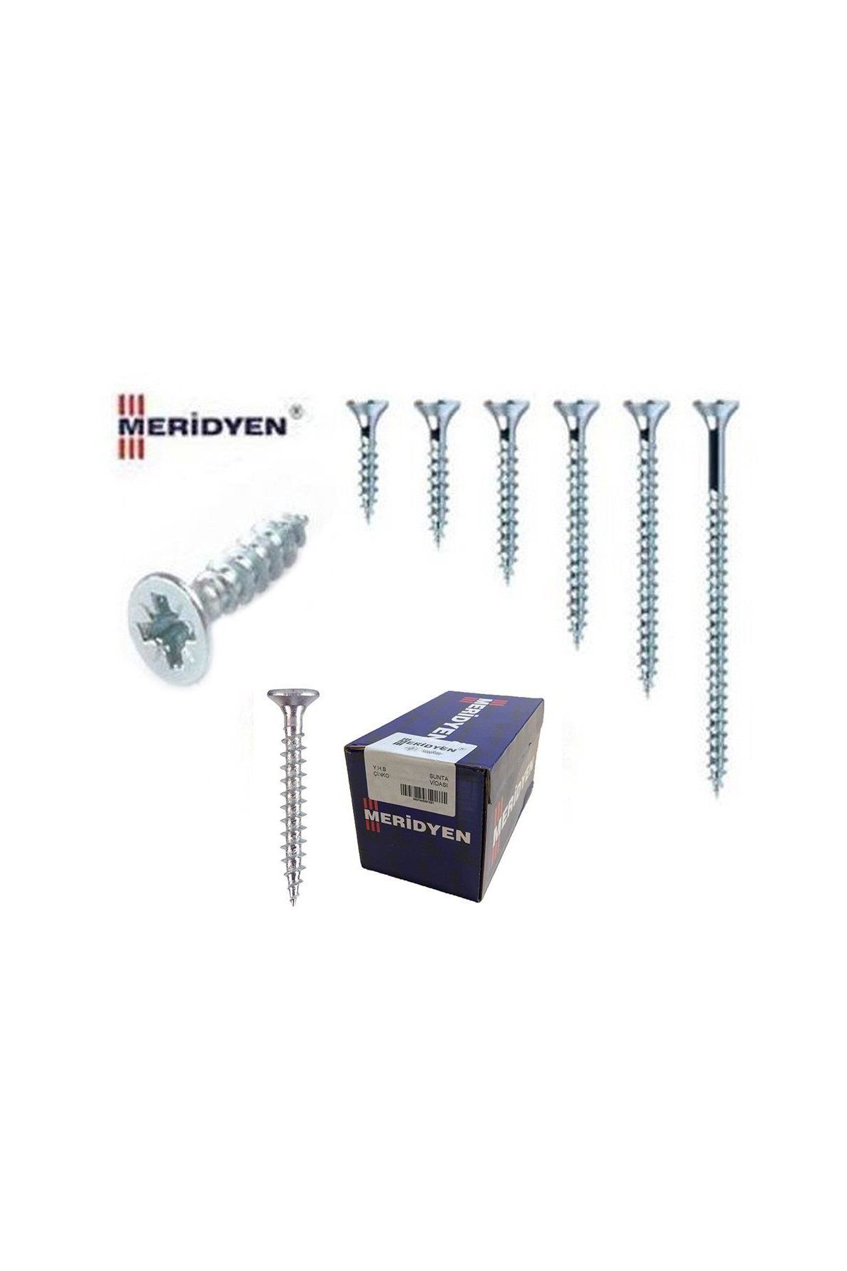 Meridyen Sunta Vidası 4,5X50 (100 Adet)