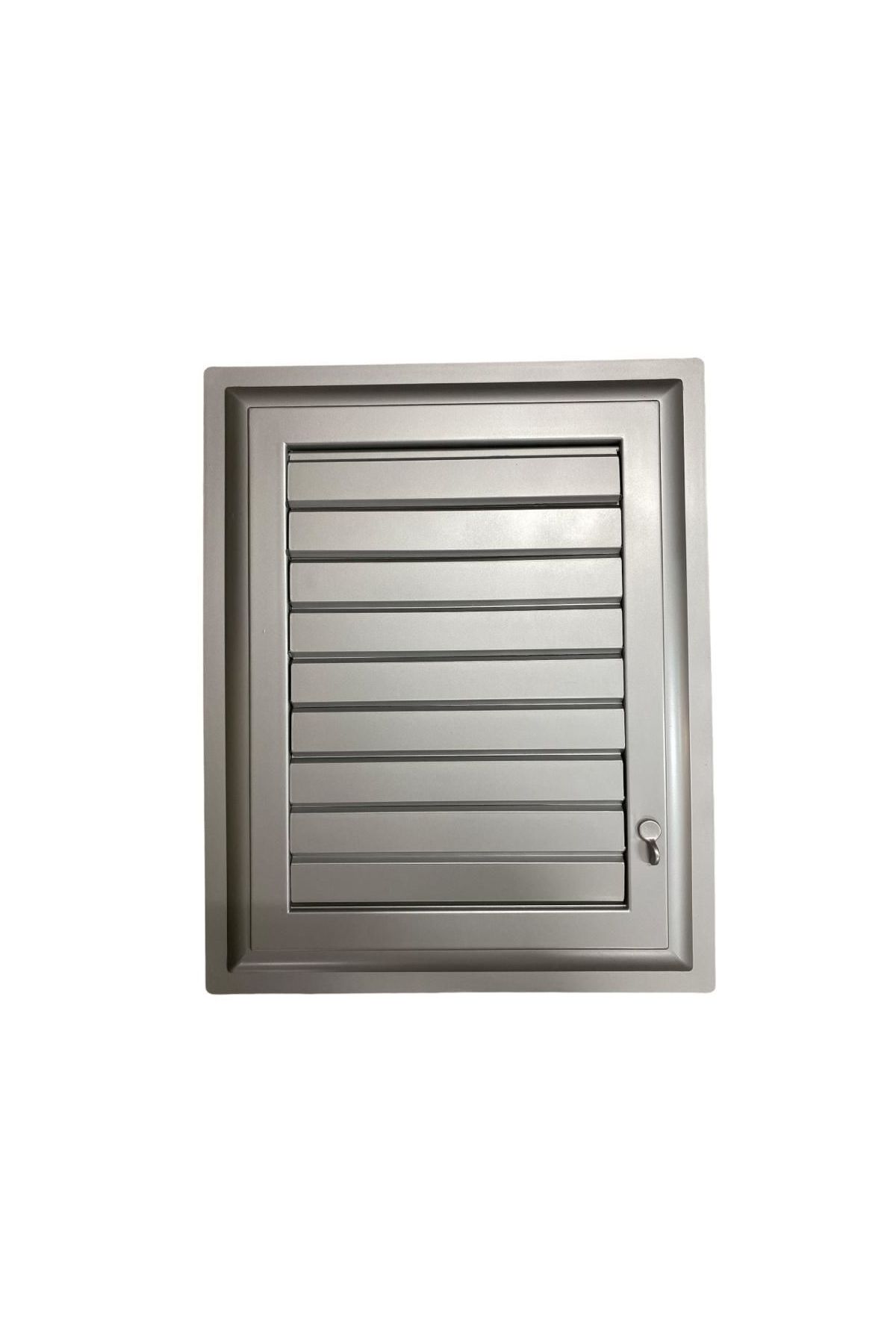 Plastik Menfez 30X30 Gümüş Banyo WC Havalandırma