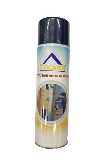 İzocardi Etiket Folyo ve Bant Sökücü Sprey 500 ml