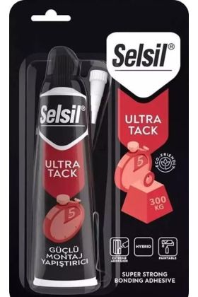 Selsil Ultra Tack Yapıştırıcı 50 ml Beyaz