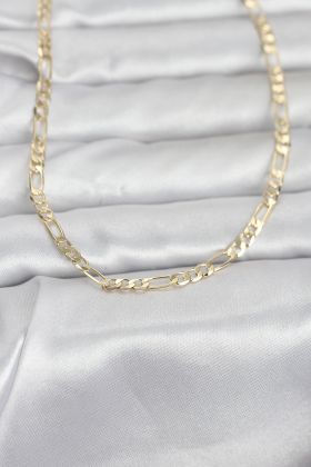 CM 14K Gold Renk Kuşgözü Zincir Model 60 cm Kadın Kolye - TJ-BKO10962