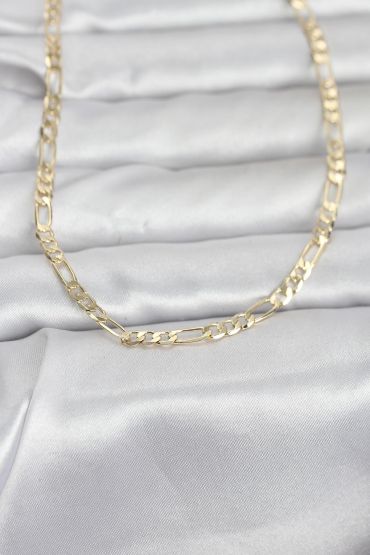 CM 14K Gold Renk Kuşgözü Zincir Model 60 cm Kadın Kolye - TJ-BKO10962