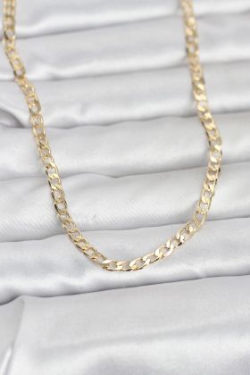 CM 14K Gold Renk Zincir Model 60 cm Kadın Kolye - TJ-BKO10969