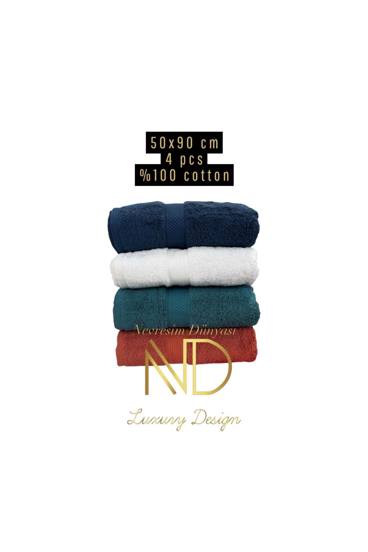 50x100 4'lü Havlu Prime 1