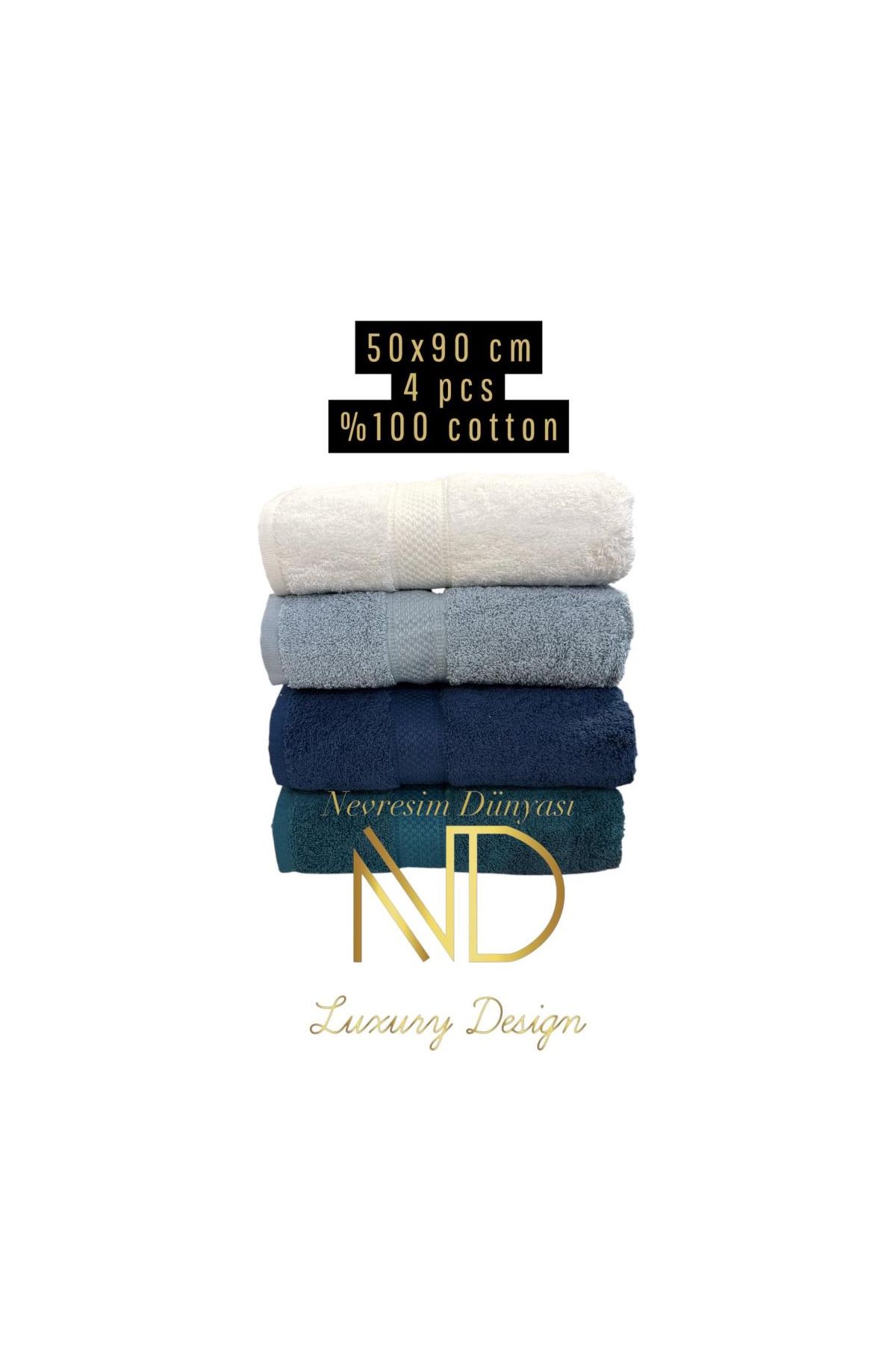 50x100 4'lü Havlu Prime 4