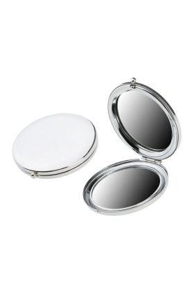 Gümüş Renk Cep Aynası