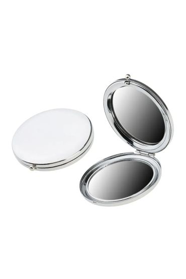 Gümüş Renk Cep Aynası