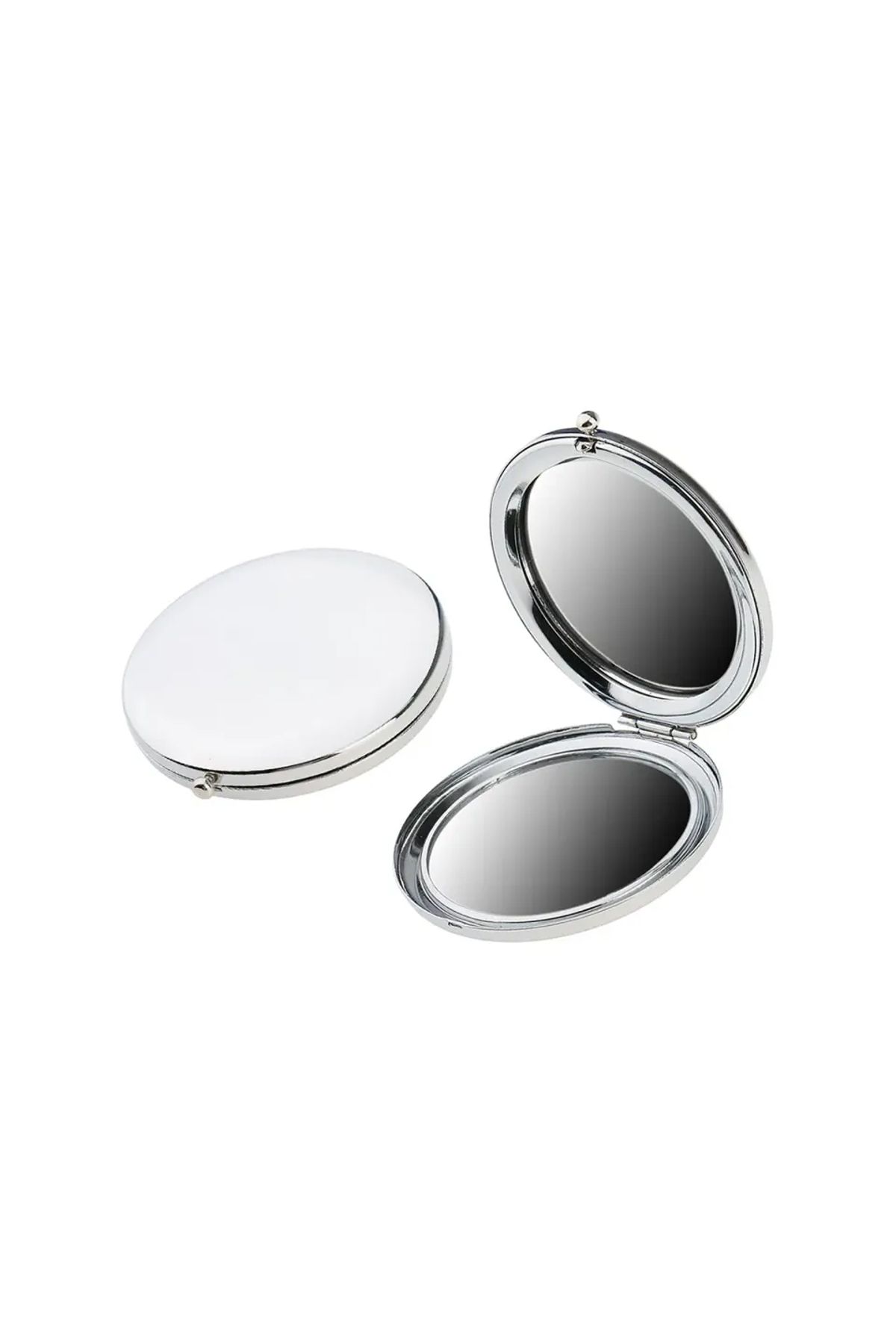 Gümüş Renk Cep Aynası