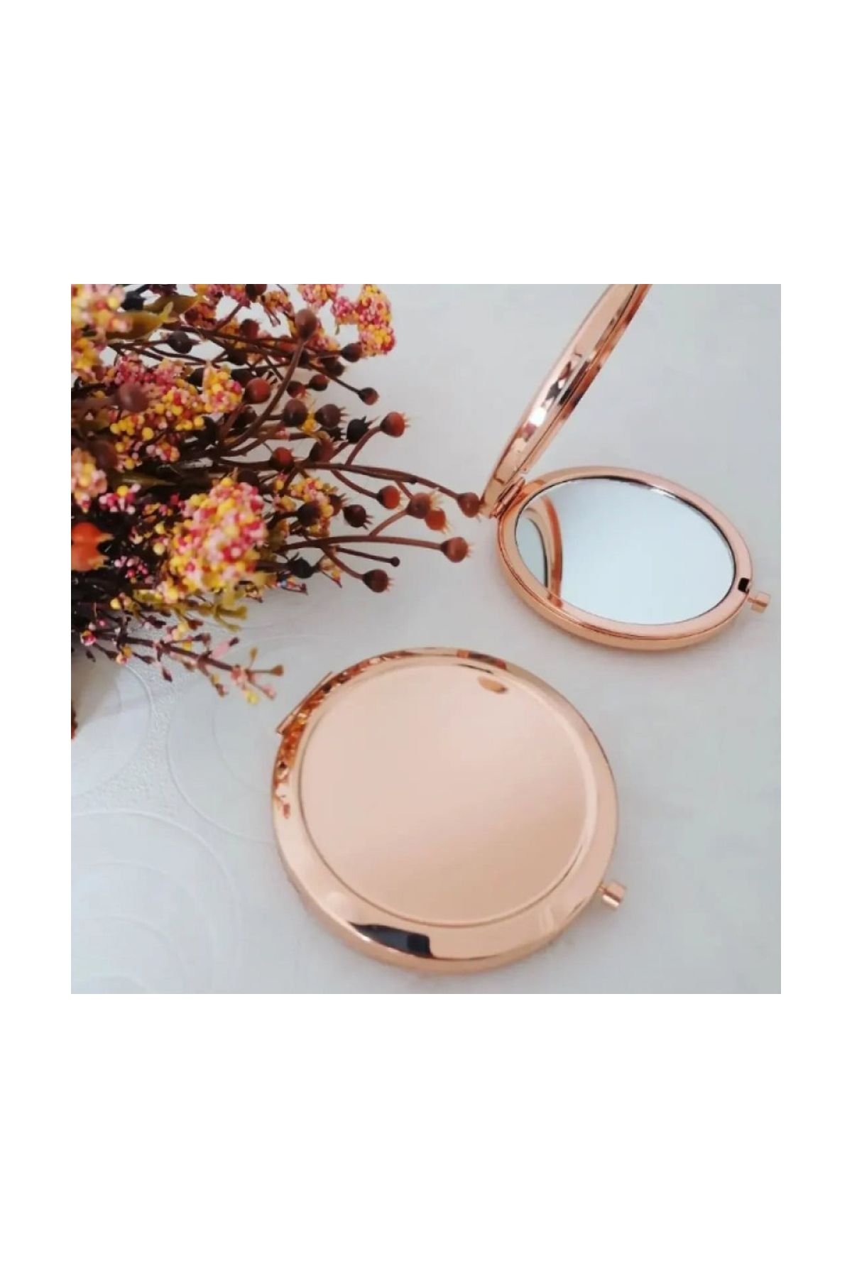 Promosyon Rose Renk Cep Aynası