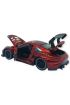 Sesli Işıklı Spor Araba 15 cm - 3291D - Kırmızı