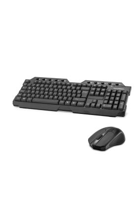 Ireless Klavye Mouse Set Q Siyah HD842